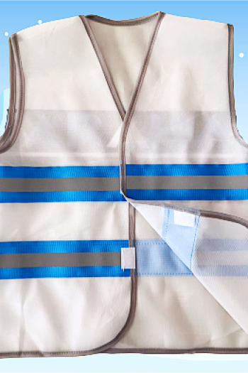 Beyaz Çocuk İkaz Yeleği