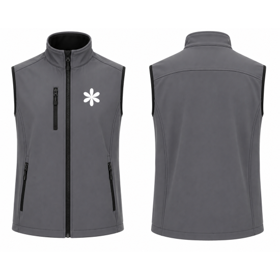 Gri  softshell yelek iş kıyafeti