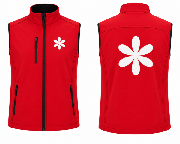 Kırmızı Softshell Yelek