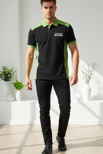 Polo Tshirt Siyah Yeşil