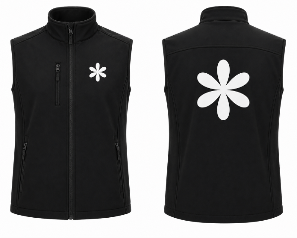 Siyah Softshell Yelek